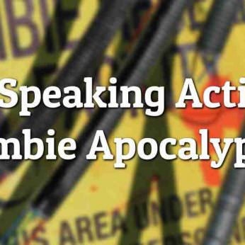 ESL Speaking Activity Zombie Apocalypse