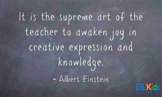 Teaching Quotes – ESL Kids Games