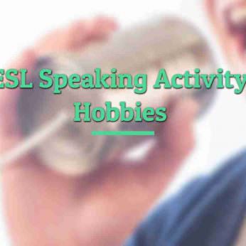 ESL Hobbies Activity