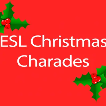 ESL Christmas Charades