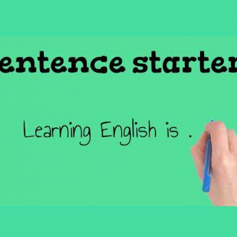 ESL Sentence Starters