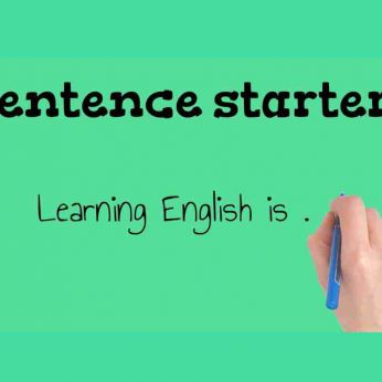ESL Sentence Starters