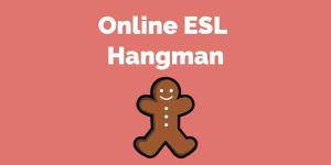 Online hangman for ESL smart board