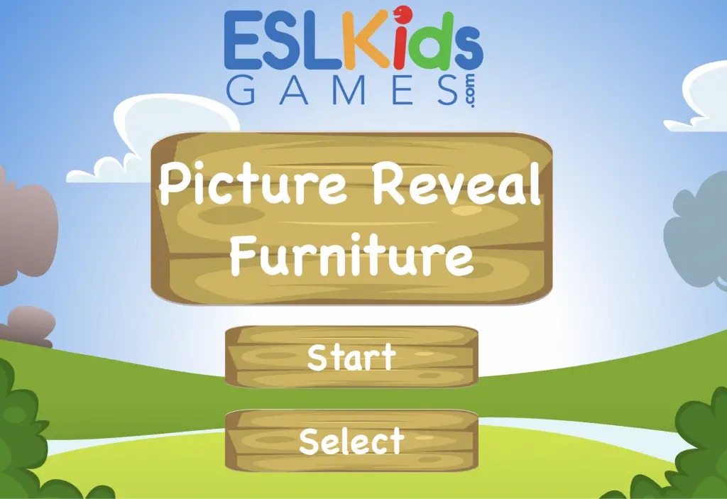 Furniture ESL Kids Games