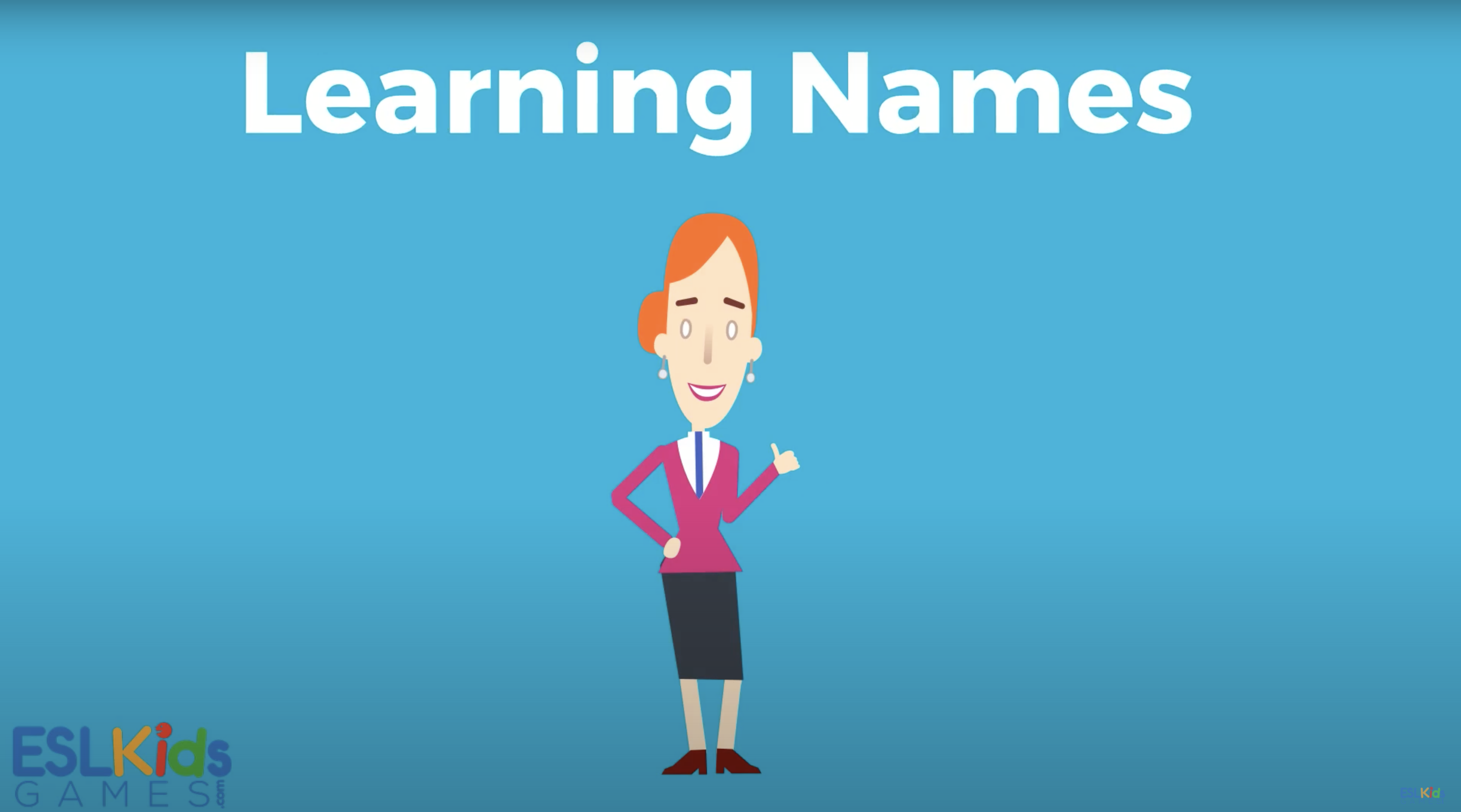 ESL Icebreaker Learning Names ESL Kids Games