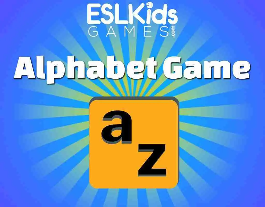 Alphabet Game - ESL Kids Games