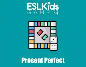 Present Perfect Board Game Free Practice Speaking