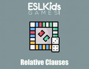 Relative Clauses Interactive Digital Board Game