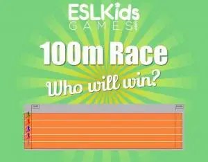 100m race game student picker online