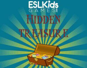 ESL Hidden Treasure interactive classroom game to gamify your class