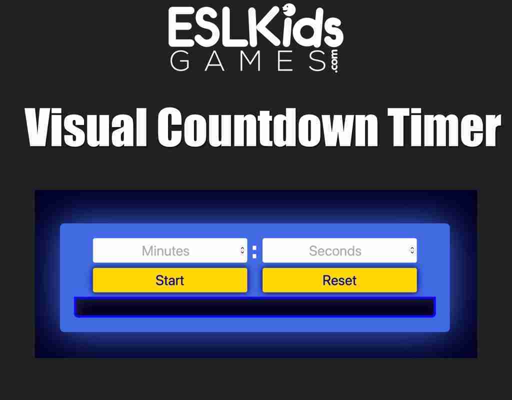 Classroom Timer - ESL Kids Games