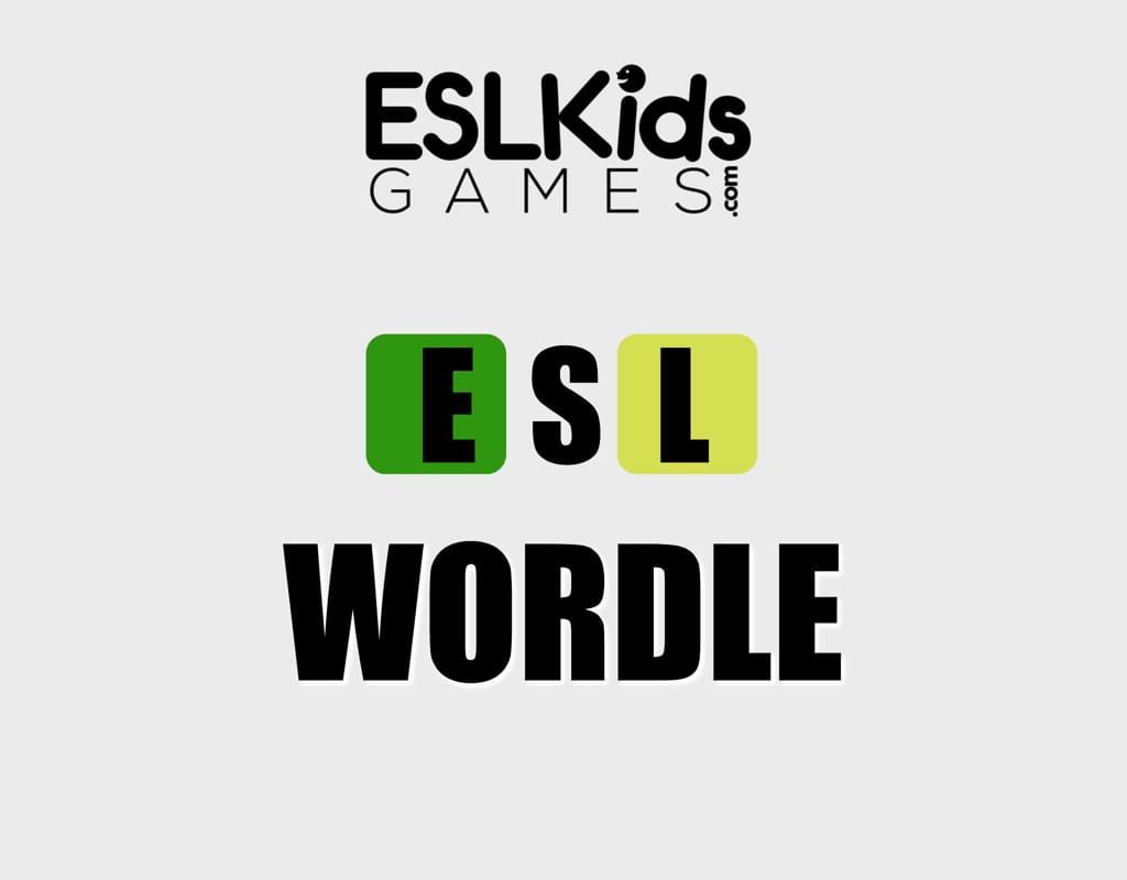 Esl Wordle - Esl Kids Games