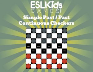 Irregular Verbs Checkers / Draughts
